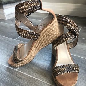 Gold/Silver tone Wedges